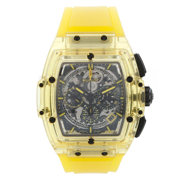 Hublot Spirit of Big Bang Chronograph Men's Yellow Sapphire Watch 641.JY.0190.RT