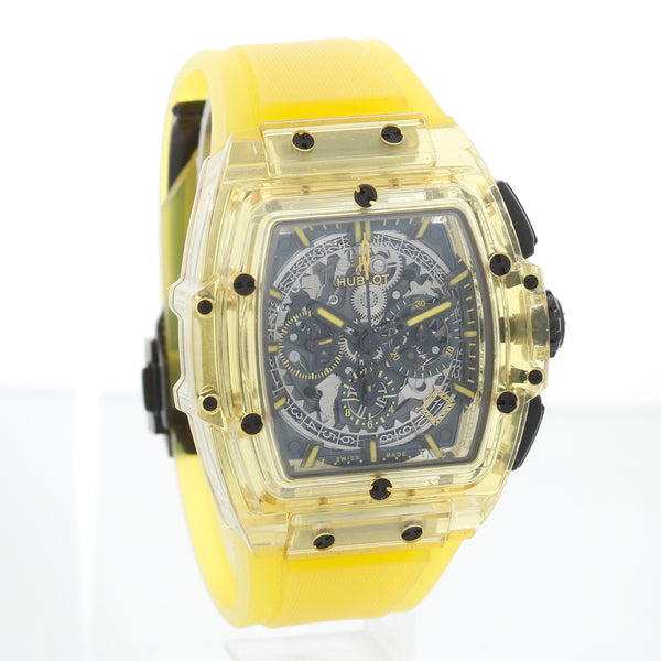 Hublot Spirit of Big Bang Chronograph Men's Yellow Sapphire Watch 641.JY.0190.RT