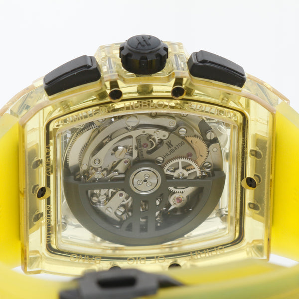 Hublot Spirit of Big Bang Chronograph Men's Yellow Sapphire Watch 641.JY.0190.RT