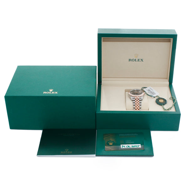 Rolex Datejust Men's 2-Tone Steel/Rose Gold Watch 126231