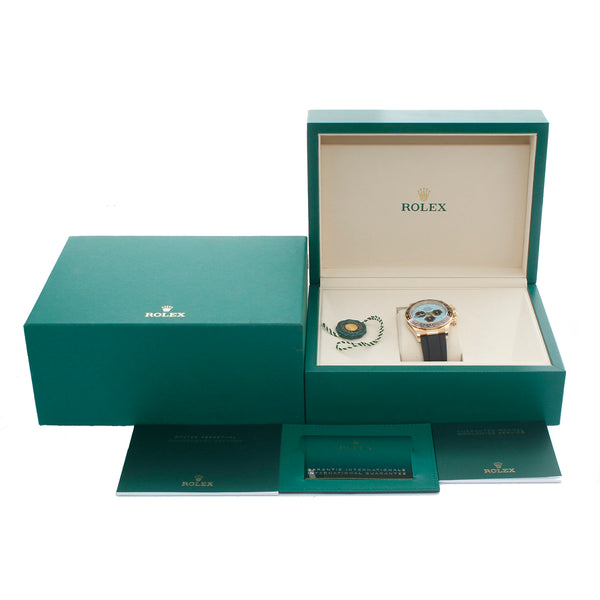 Rolex Daytona 126518LN Men's 40mm Yellow Gold watch, Blue dial – photo 4 of 6