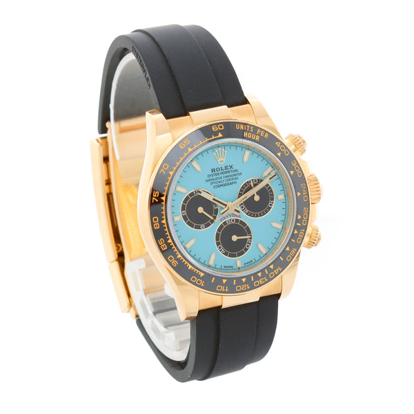 Rolex Daytona 126518LN Men's 40mm Yellow Gold watch, Blue dial – photo 2 of 6