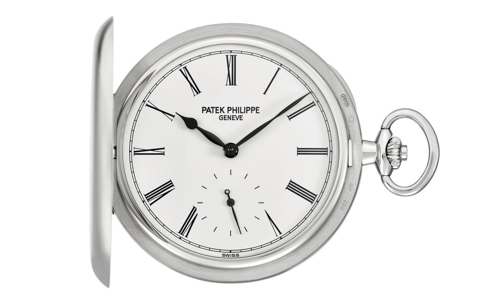 18K White Gold Patek Philippe Pocket Watch  Ref 980G-001