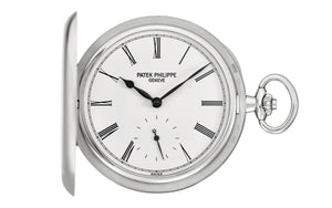 18K White Gold Patek Philippe Pocket Watch  Ref 980G-001