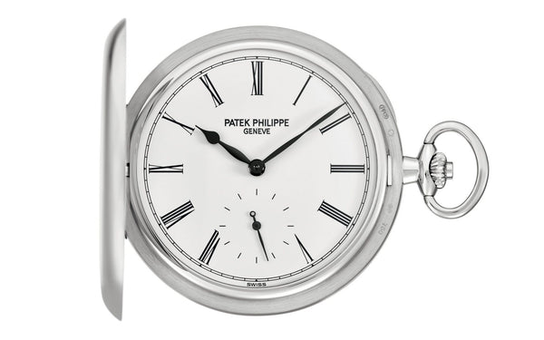 18K White Gold Patek Philippe Pocket Watch  Ref 980G-001