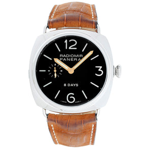 Panerai 8 Day Radiomir Men's Stainless Steel 44mm Watch PAM 190