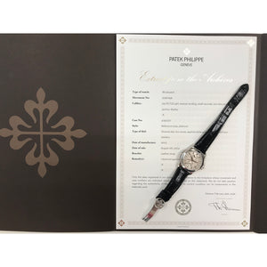 Patek Philippe Travel Time Men's Platinum Watch 5134 P (or 5134P-001)