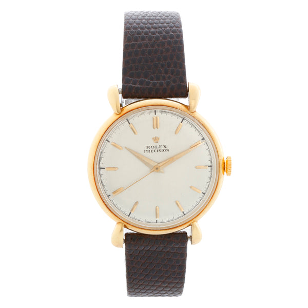 Rolex 18K Yellow Gold Precision Model Ref. 4411 Men's Dress Watch