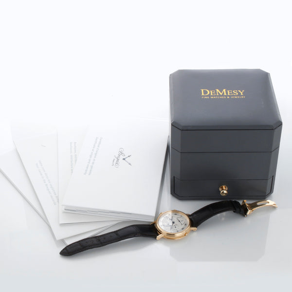 Breguet Classique Le Réveil du Tsar Alarm Dual Time 18k Yellow Gold Men's Watch 5707 BA (5707BA/12/9)