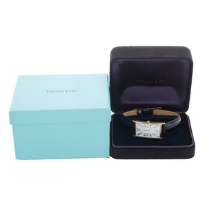 Tiffany & Co. Waldan #1 Possible Prototype Rare Ladies Yellow Gold Tank Watch
