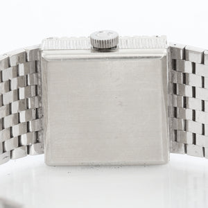 Omega Classic Vintage Ladies 18K White Gold 2ct Diamond Cocktail Watch