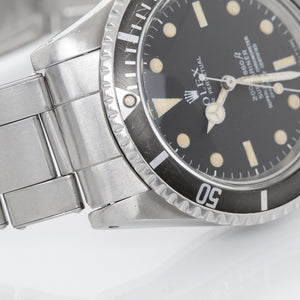 Rolex Submariner 5512 Meters First "Neat Font" Long 5 Men's Watch