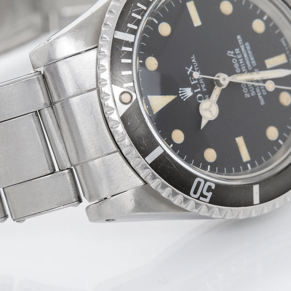 Rolex Submariner 5512 Meters First "Neat Font" Long 5 Men's Watch