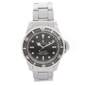 Rolex Submariner 5512 Meters First "Neat Font" Long 5 Men's Watch