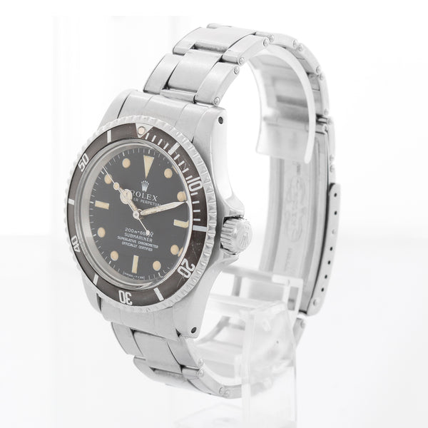 Rolex Submariner 5512 Meters First "Neat Font" Long 5 Men's Watch