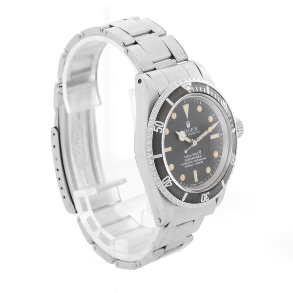 Rolex Submariner 5512 Meters First "Neat Font" Long 5 Men's Watch