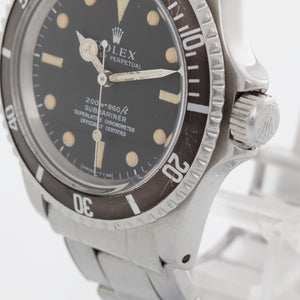 Rolex Submariner 5512 Meters First "Neat Font" Long 5 Men's Watch