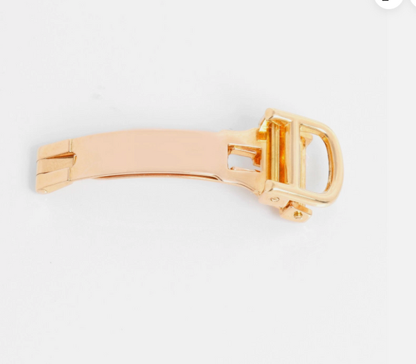 Cartier 18k Yellow Gold Deployant Clasp/Buckle 12mm #94549-10.5