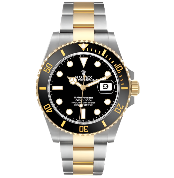 Rolex Submariner Date Men's Stainless Steel & Yellow Gold Watch 126613LN