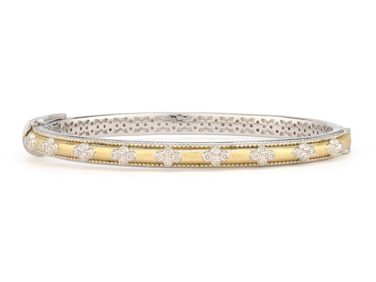 Jude Frances Mixed Metal Delicate Quad Cuff