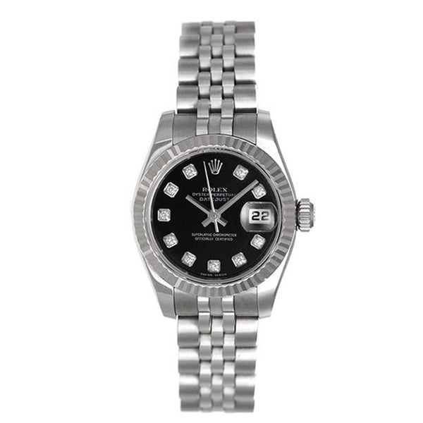 Rolex Lady Datejust Stainless Steel Ladies Watch 179174