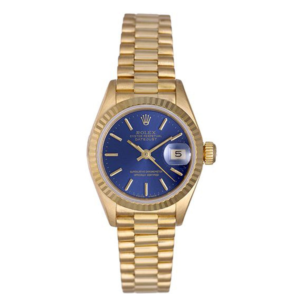 Rolex Ladies President 18k Yellow Gold Automatic Watch 79178
