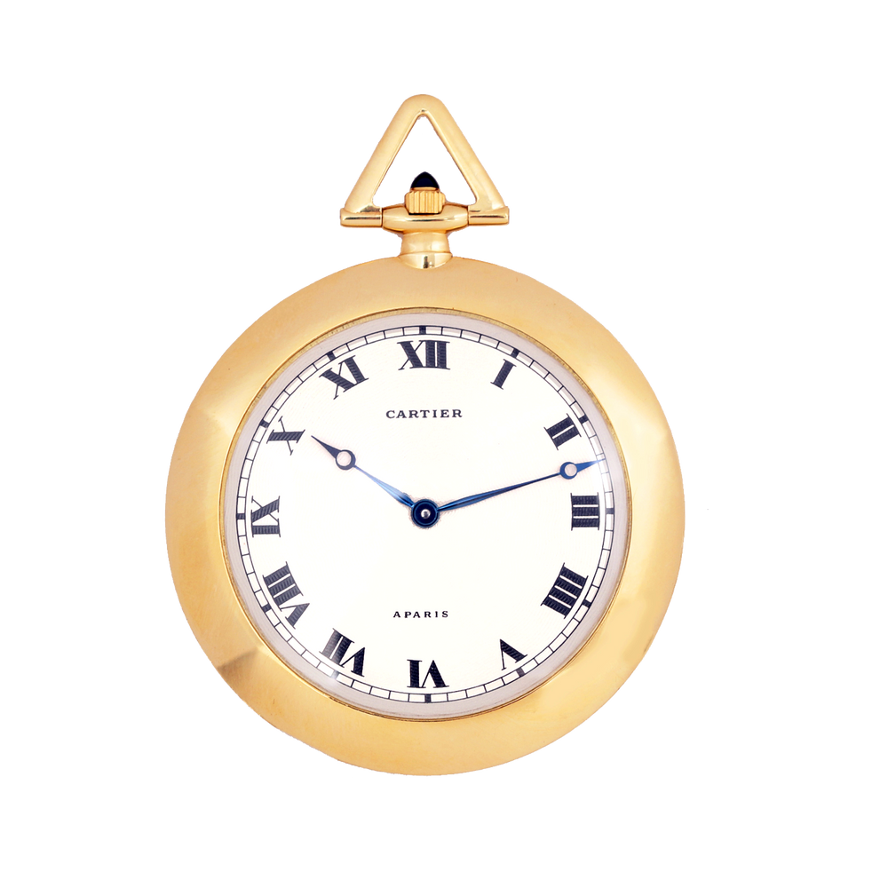Cartier 18k Yellow Gold Pocket Watch  891000CH