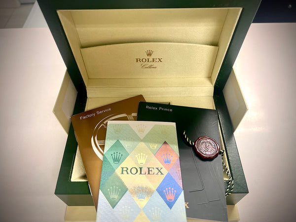 Rolex Cellini Prince 18k Rose Gold Men's Watch 5442