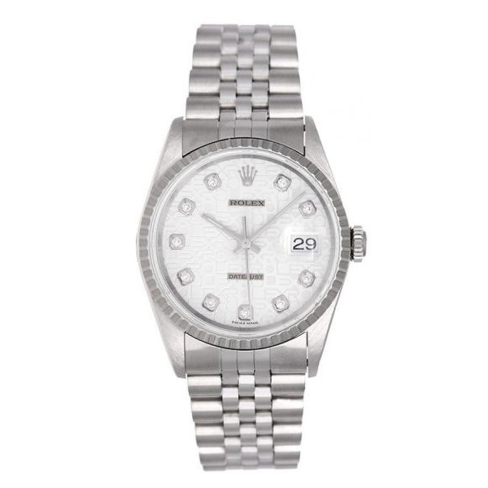 Rolex Datejust Men's Stainless Steel Watch 16220