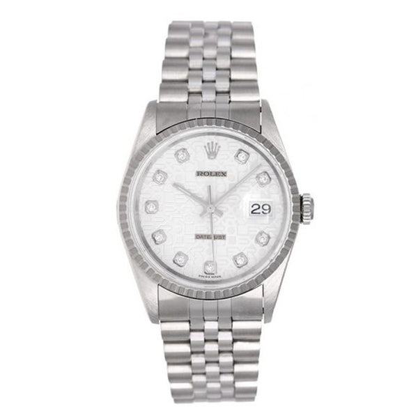 Rolex Datejust Men's Stainless Steel Watch 16220