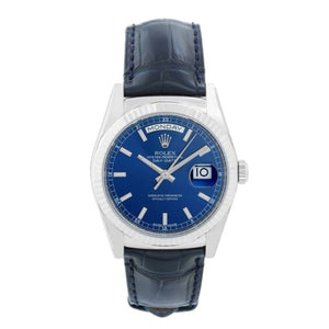Rolex Day-Date White Gold Automatic Men's Watch 118239