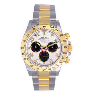 Rolex Cosmograph Daytona Men's White Dial Watch 116523