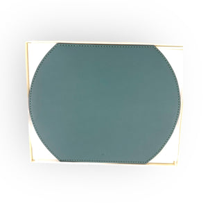 Rolex Green Leather Oversize Mousepad - Made it Italy