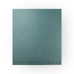 Rolex Green Leather Oversize Mousepad - Made it Italy