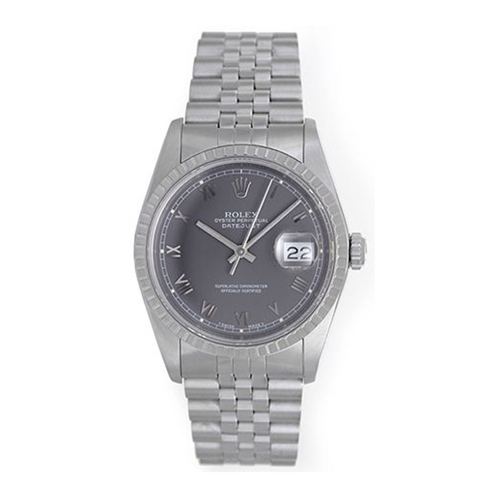 Rolex Datejust Men's Stainless Steel Watch 16220