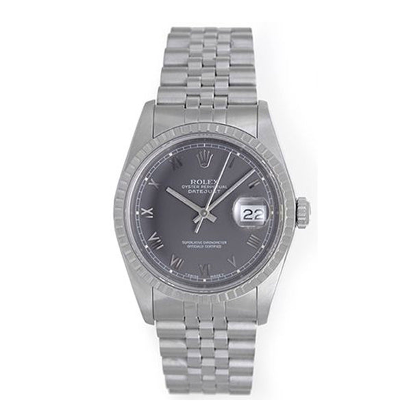 Rolex Datejust Men's Stainless Steel Watch 16220