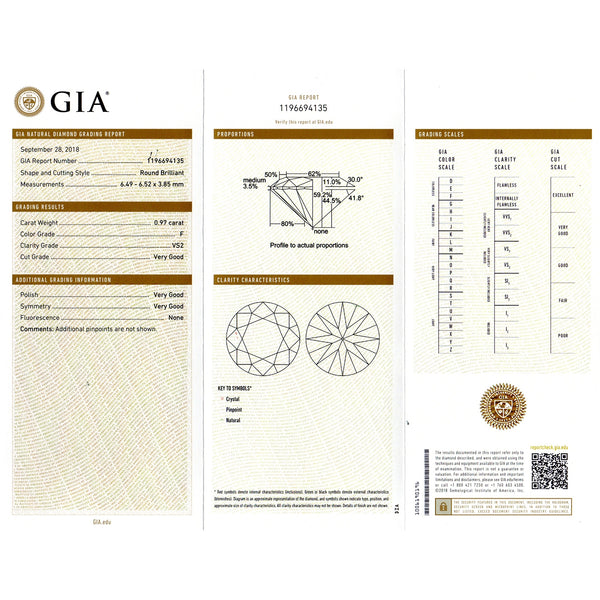 14K White Gold Diamond Studs