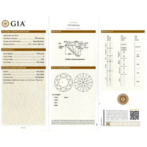 14K White Gold Diamond Studs