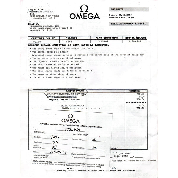 Omega Speedmaster Moonwatch Professional Chronograph 42 mm