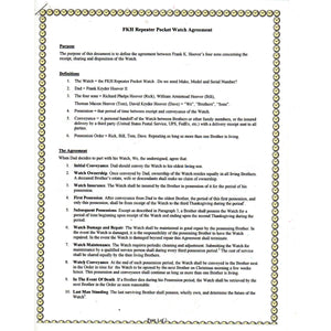 Rare Patek Phillipe Minute Repeater Men's Pocket Watch