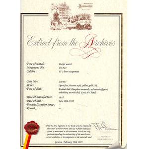 Rare Patek Phillipe Minute Repeater Men's Pocket Watch