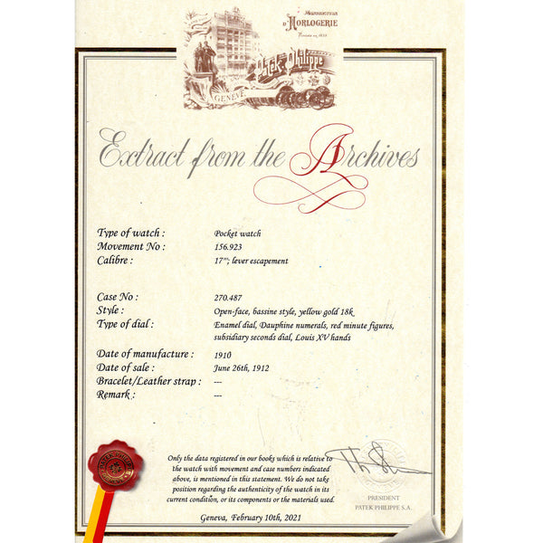 Rare Patek Phillipe Minute Repeater Men's Pocket Watch