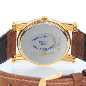 Longines Gold Plated Quartz Watch