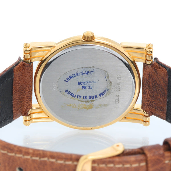 Longines Gold Plated Quartz Watch