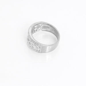 Naomi White Gold & Diamond Ring Size 7