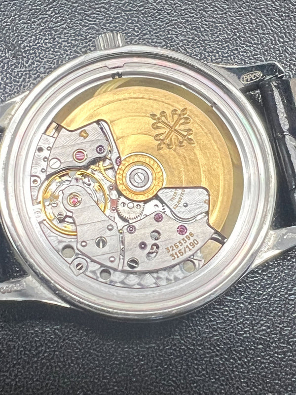 Very Rare Patek Philippe Calatrava Platinum Ref 3998 P Men's Watch