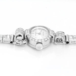 Vintage Ladies Rolex Diamond & Platinum Watch