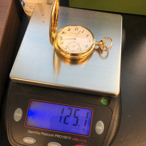 Patek Philippe & Co. 18K Gold Hunter Case Pocket Watch