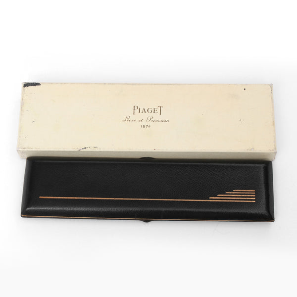 Piaget Ladies 18k Yellow Gold Dress Watch With Lapis Dial