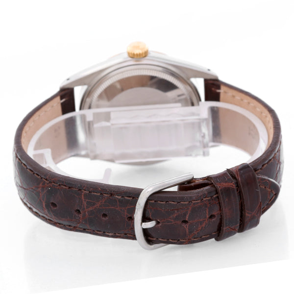 Rolex Datejust 2-Tone Men's 16013 Steel & 18k Gold Watch